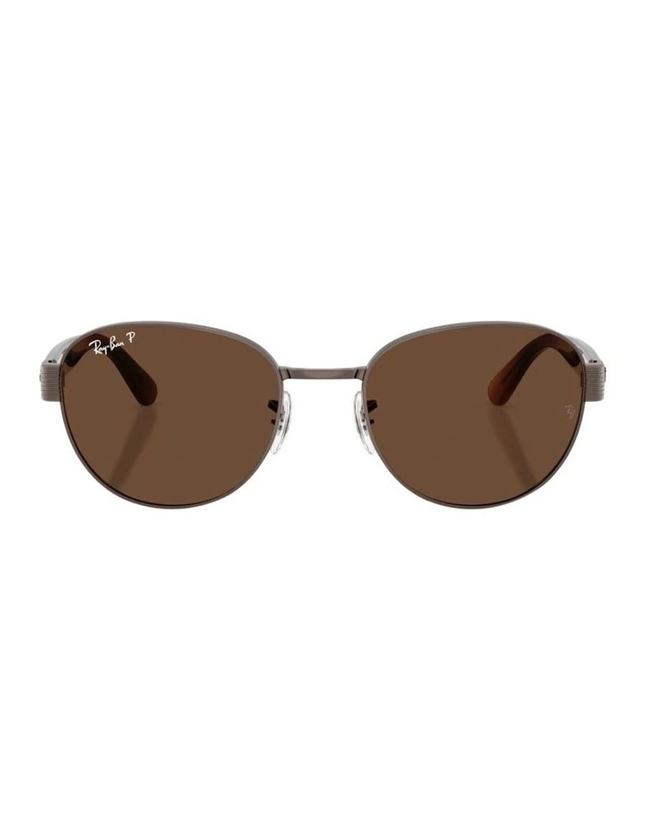 Chromance Metal Polarised RB3766CH Sunglasses in Copper image 2