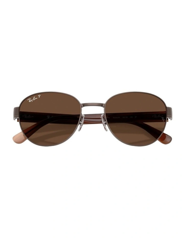 Chromance Metal Polarised RB3766CH Sunglasses in Copper image 4