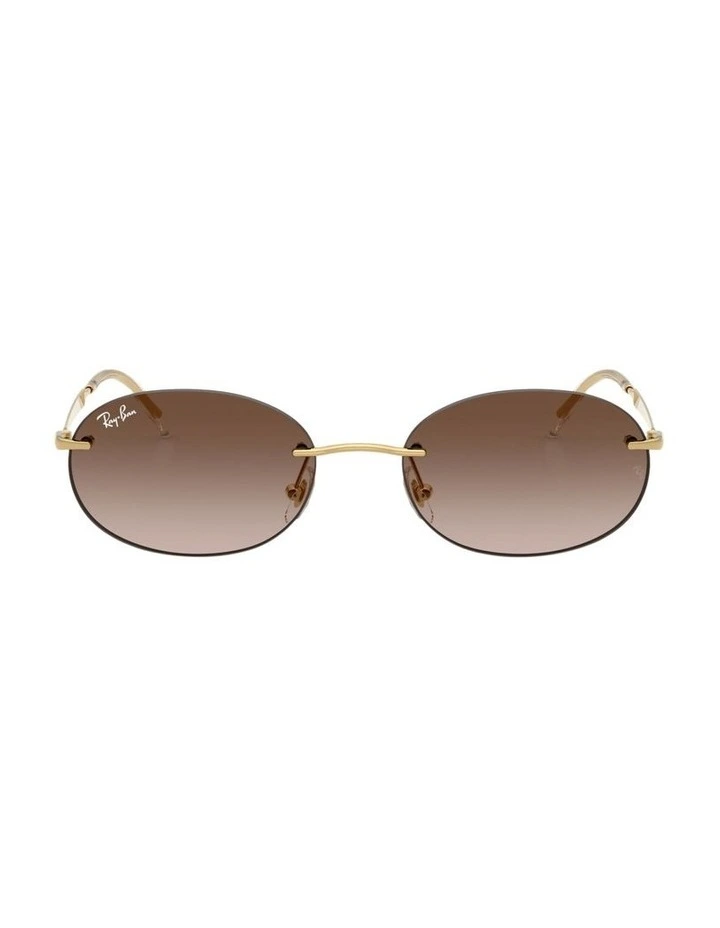 Metal Sunglasses in Gold image 1