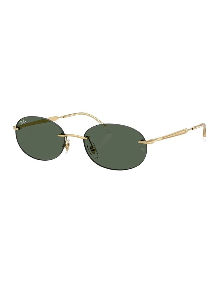 Metal Sunglasses in Gold image 1