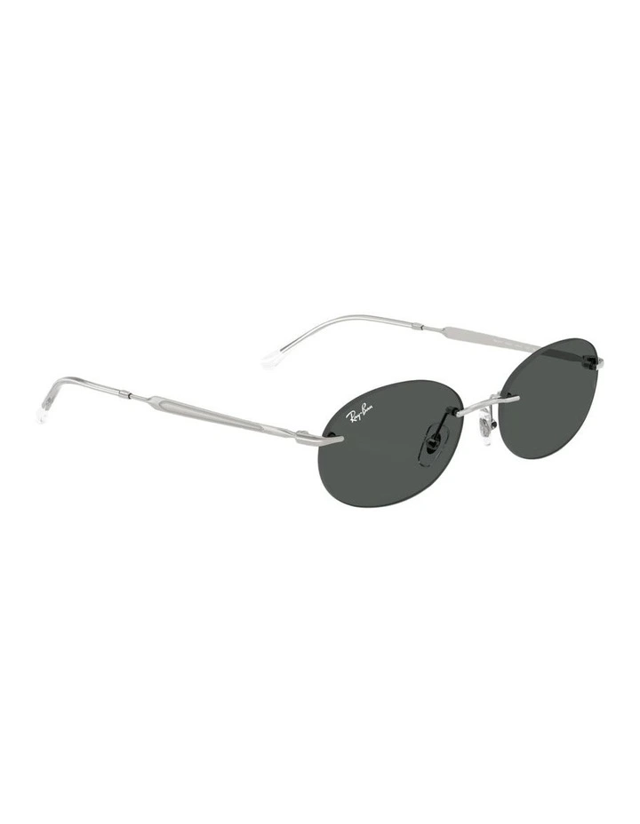 Metal Sunglasses in Silver image 2