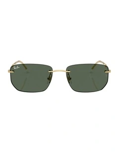 Metal Sunglasses in Gold
