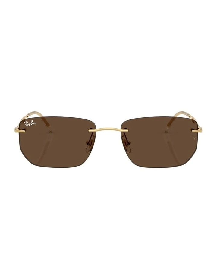 Metal Sunglasses in Gold image 1