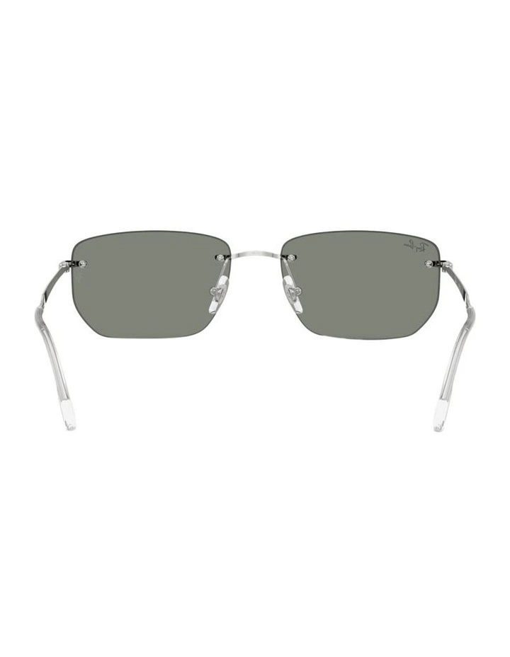 Metal Sunglasses in Silver image 3