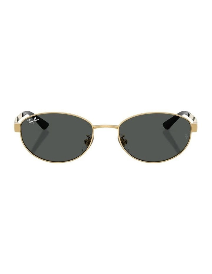 Metal Sunglasses in Gold image 1