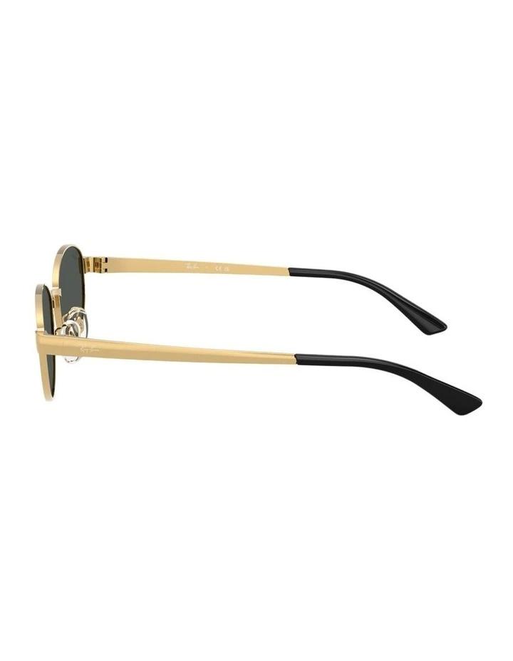 Metal Sunglasses in Gold image 2