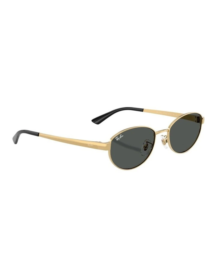 Metal Sunglasses in Gold image 3