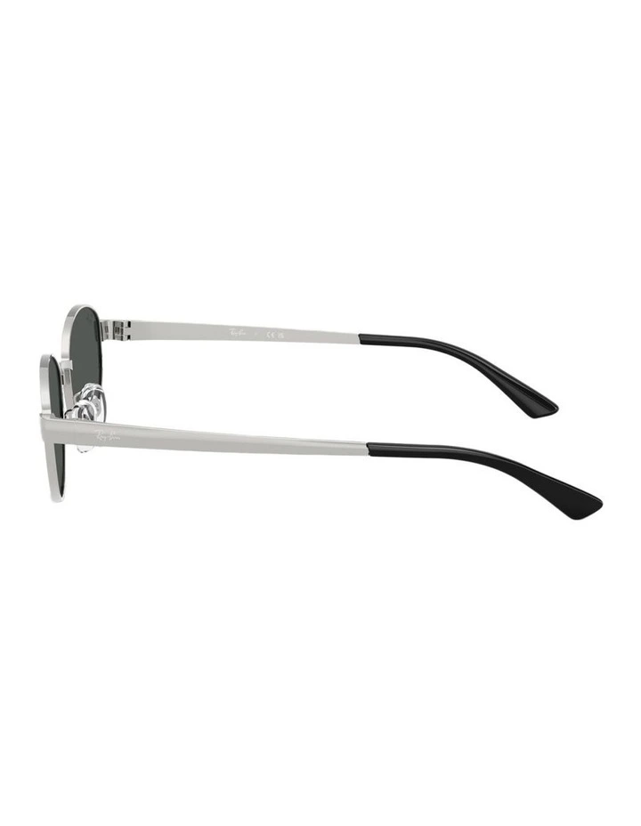 Metal Sunglasses in Silver image 2