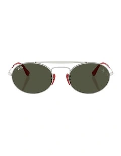 Scuderia Ferrari Collection Metal RB3775M Sunglasses in Silver