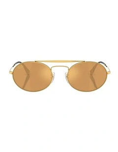 Scuderia Ferrari Collection Metal RB3775M Sunglasses in Gold