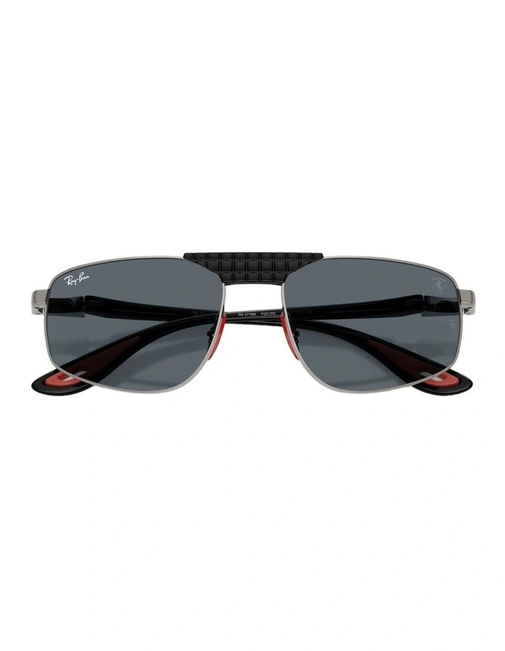 Scuderia Ferrari Collection Metal RB3776M Sunglasses in Silver image 4