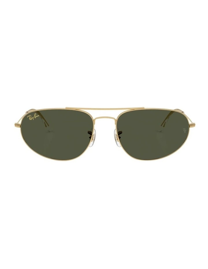 Explorer IV Metal Sunglasses in Gold image 1