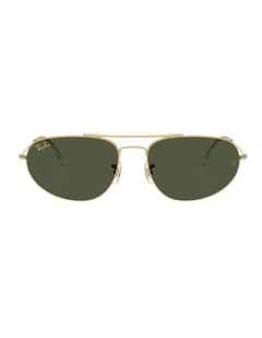 Explorer IV Metal Sunglasses in Gold