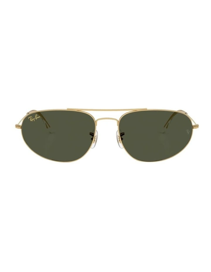 Explorer IV Metal Sunglasses in Gold image 1
