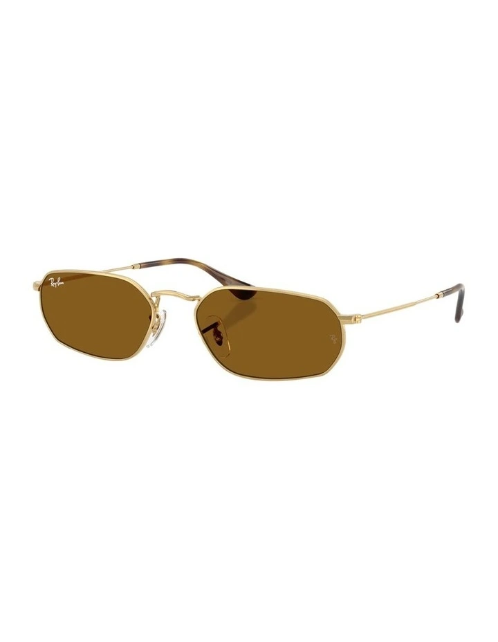 Metal Sunglasses in Gold image 1