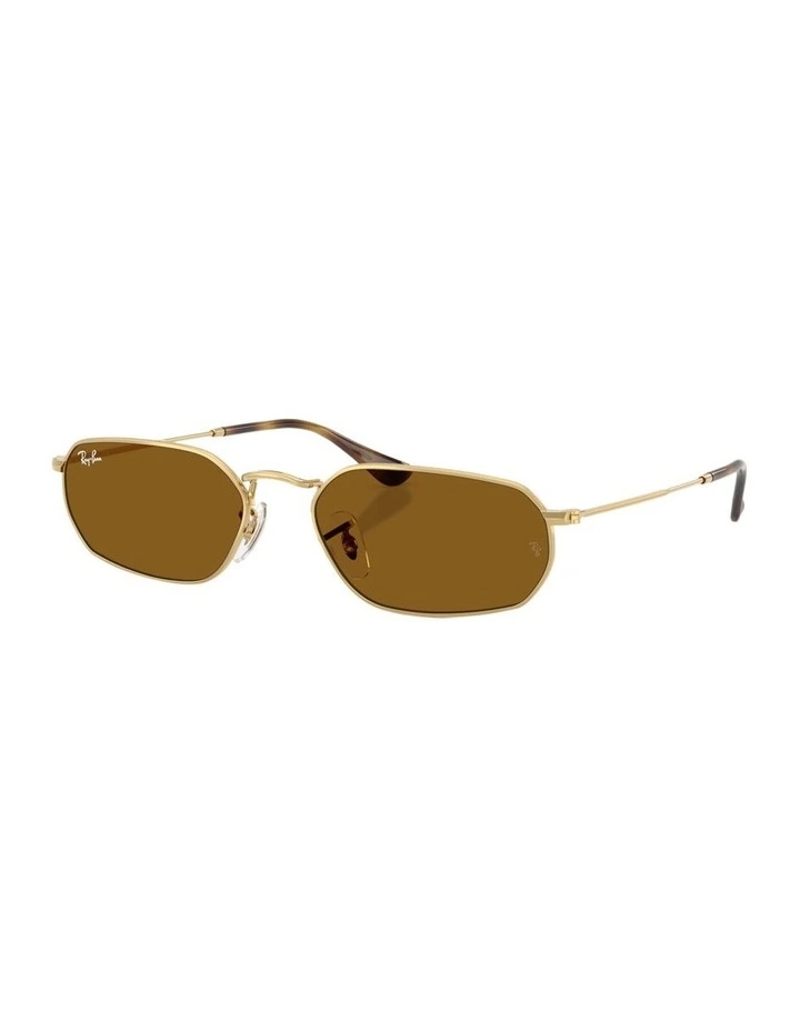 Metal Sunglasses in Gold image 1