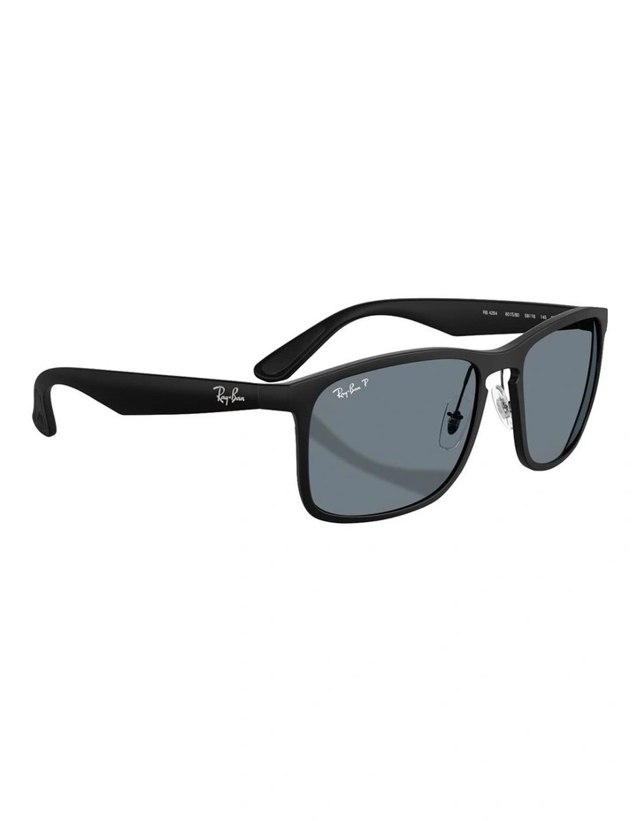 Chromance Nylon Polarised Sunglasses RB4264CH in Black image 6