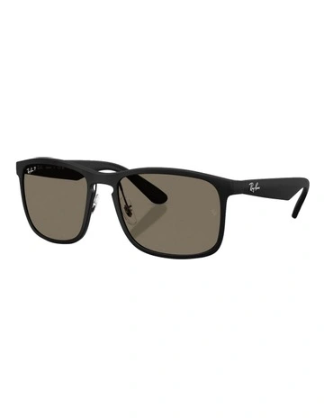 Chromance Nylon Polarised Sunglasses RB4264CH in Black