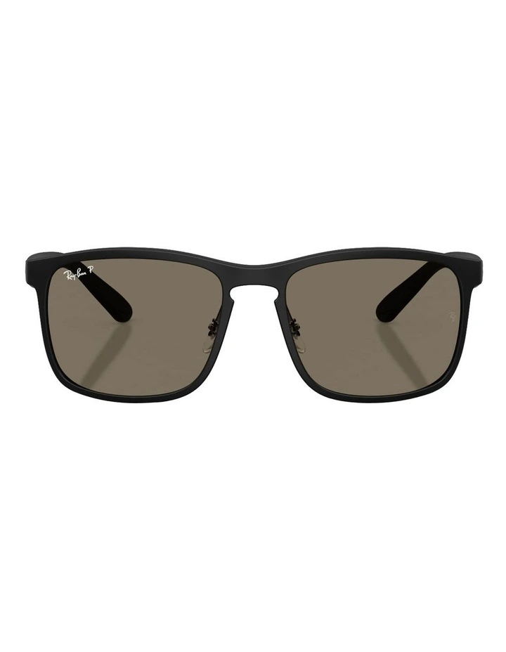 Chromance Nylon Polarised Sunglasses RB4264CH in Black image 2