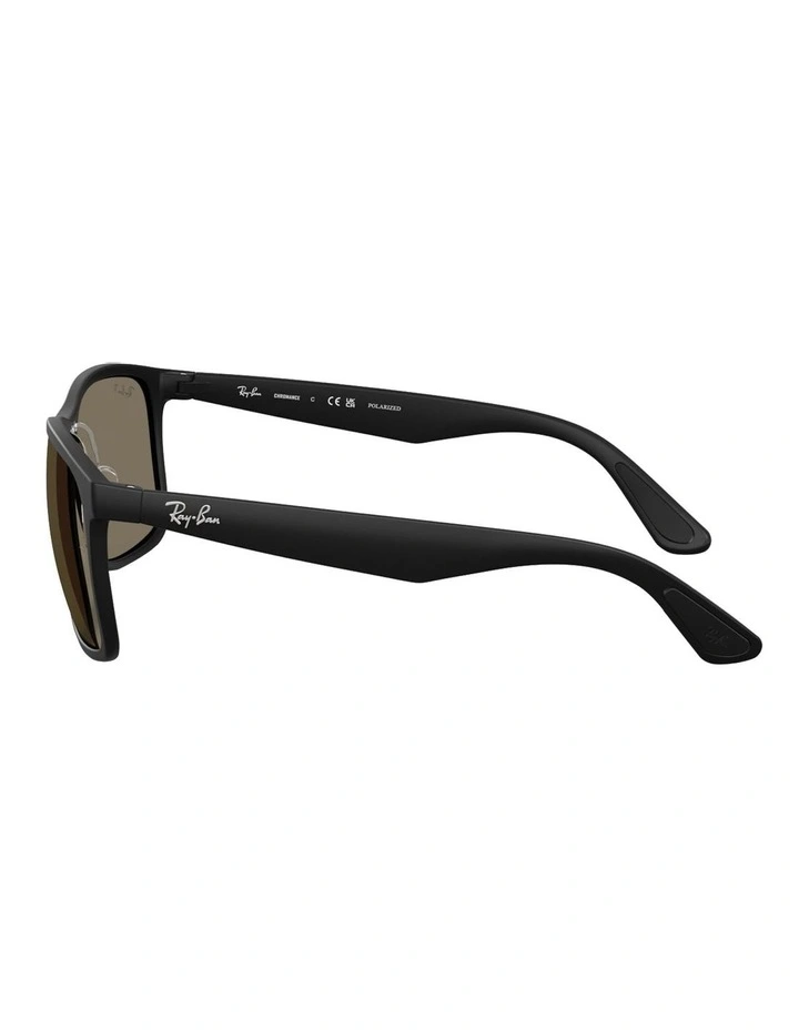 Chromance Nylon Polarised Sunglasses RB4264CH in Black image 3