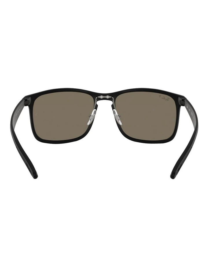 Chromance Nylon Polarised Sunglasses RB4264CH in Black image 4