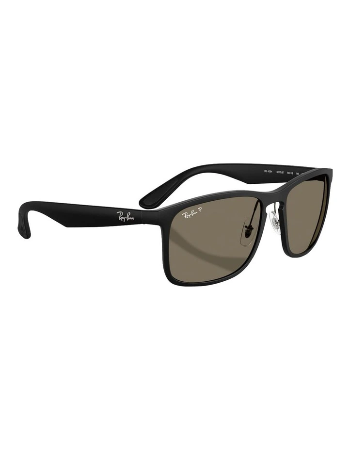 Chromance Nylon Polarised Sunglasses RB4264CH in Black image 6