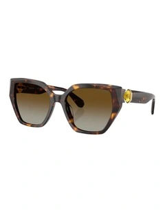 Acetate Polarised Sunglasses in Tortoise