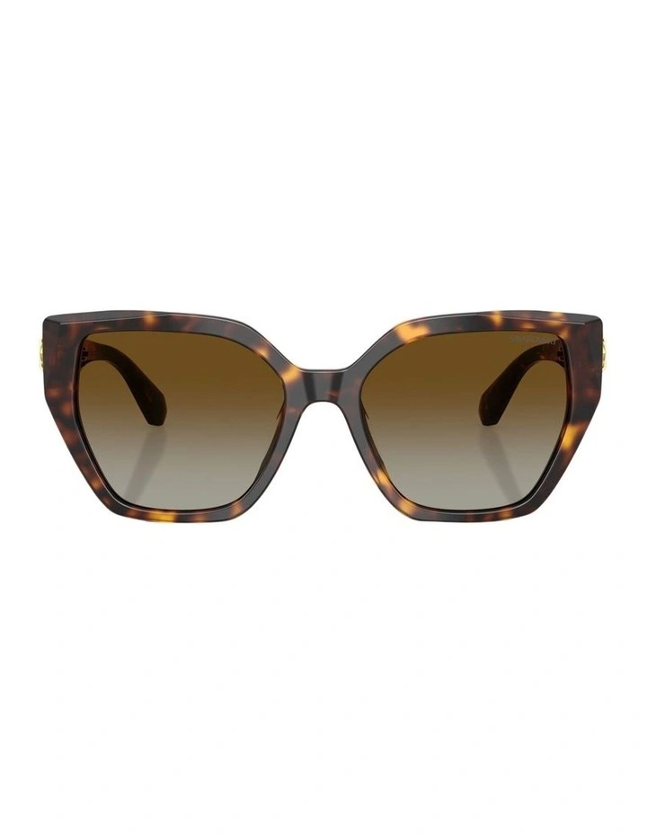 Acetate Polarised Sunglasses in Tortoise image 2