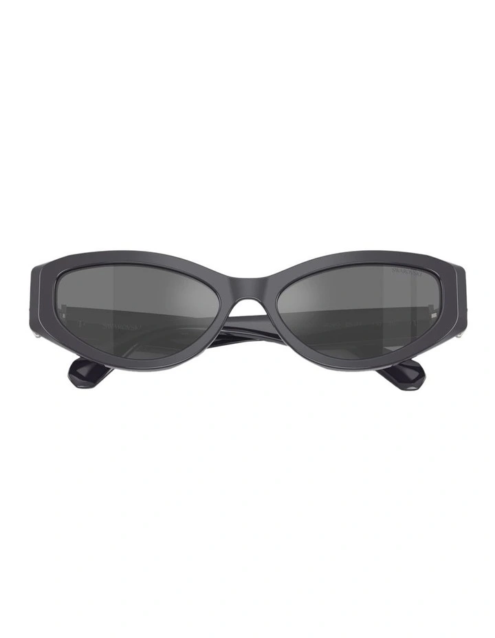 Acetate Sunglasses in Grey image 3