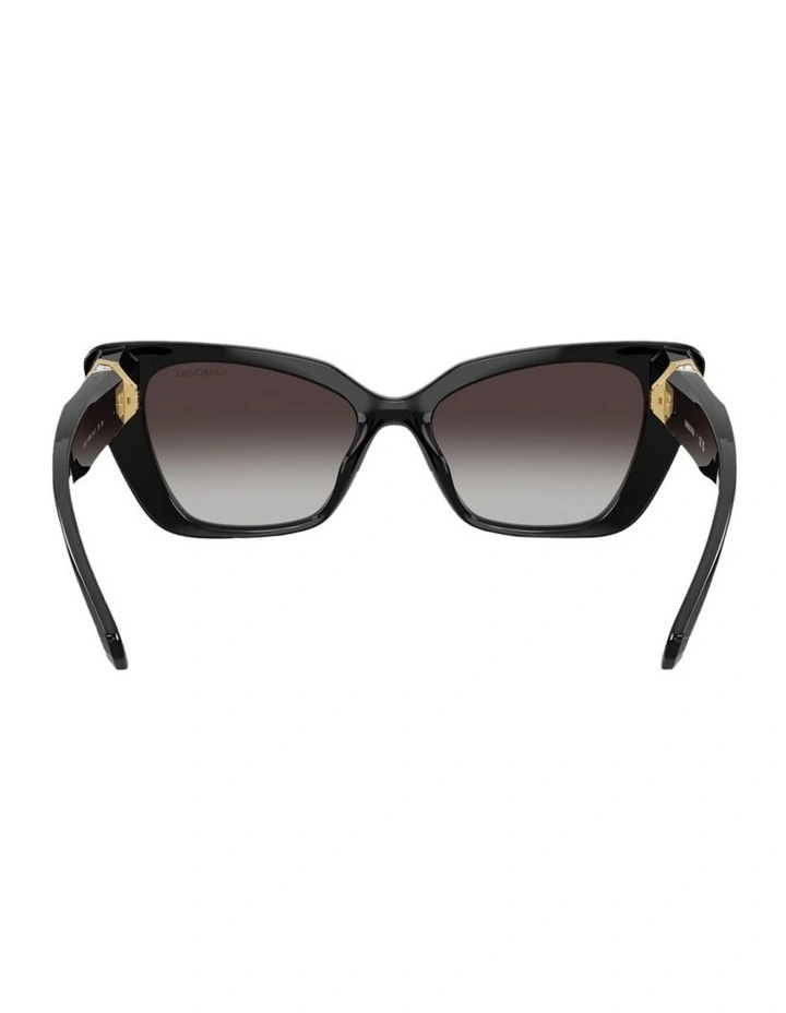 Injected Sunglasses in Black image 2