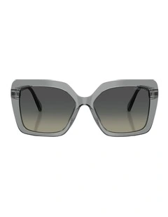 Acetate Sunglasses in Grey
