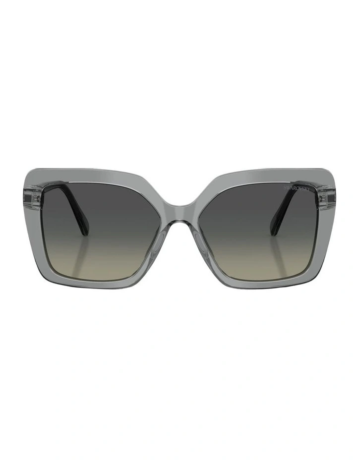 Acetate Sunglasses in Grey image 1