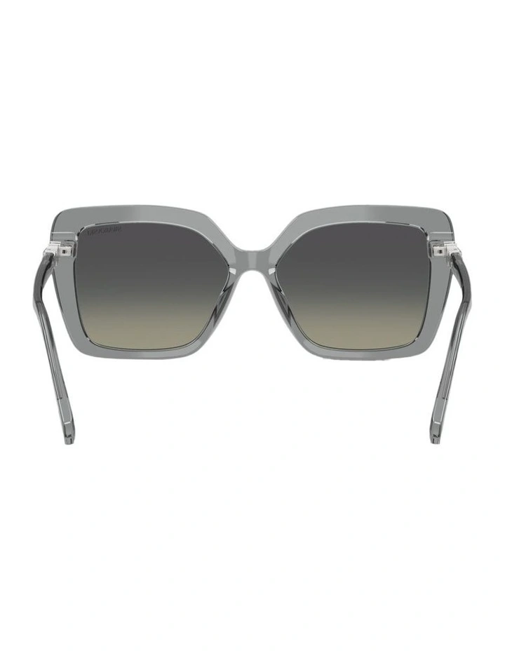 Acetate Sunglasses in Grey image 2