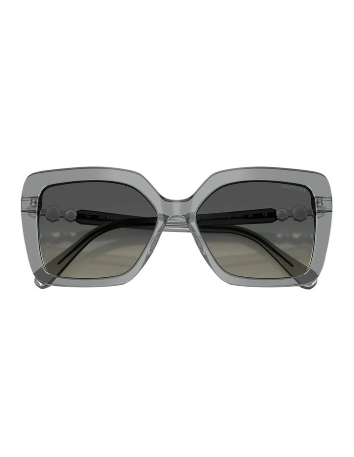 Acetate Sunglasses in Grey image 4