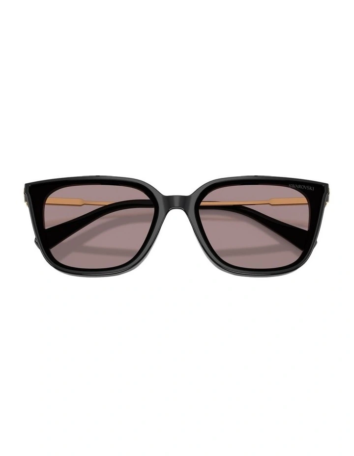 Acetate Sunglasses in Black image 3
