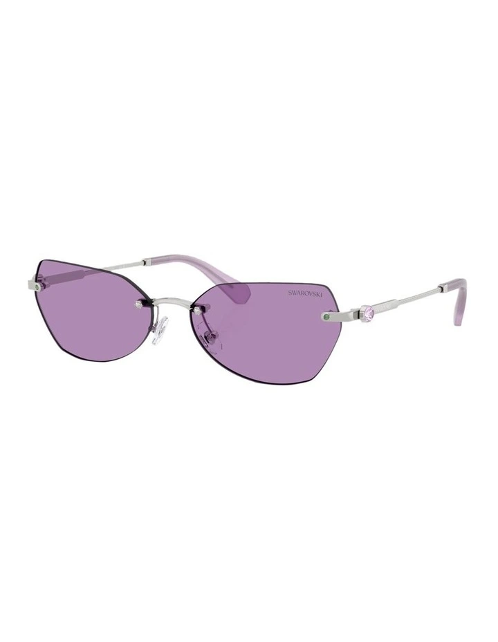Metal Sunglasses in Silver image 1