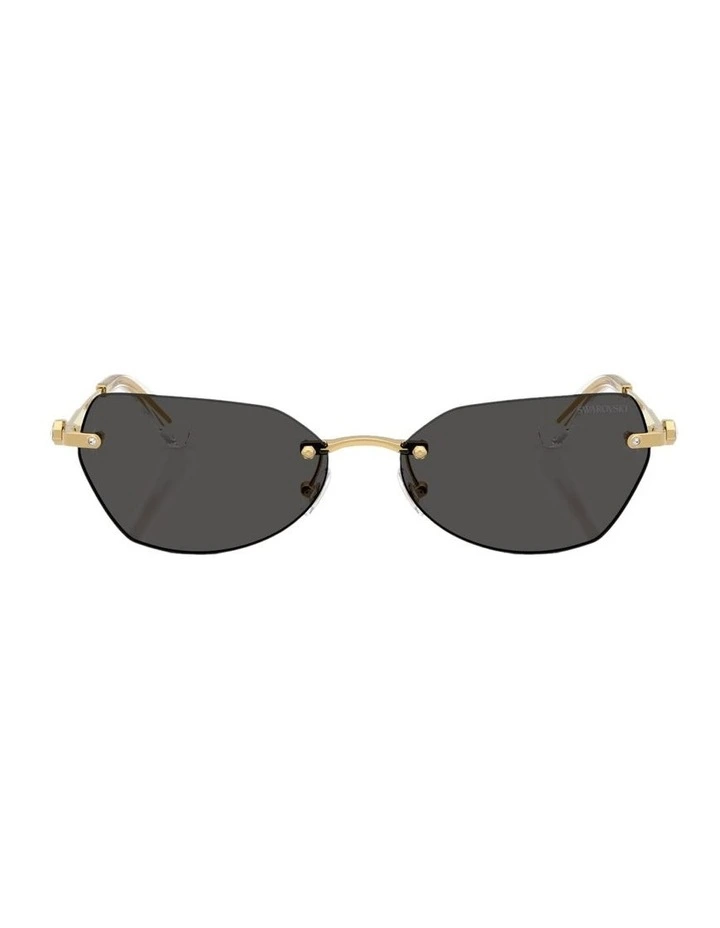 Metal Sunglasses in Gold image 1