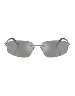 Metal Sunglasses in Silver