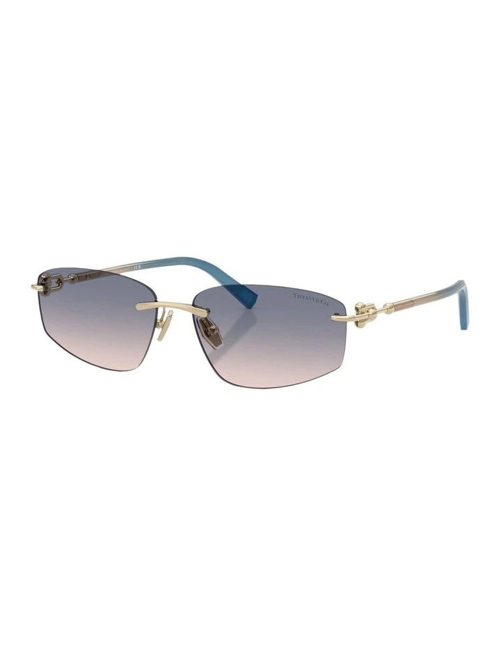 Metal Sunglasses in Gold image 1