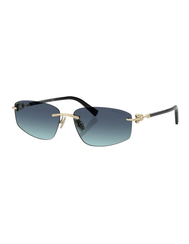 Metal Sunglasses in Gold image 1