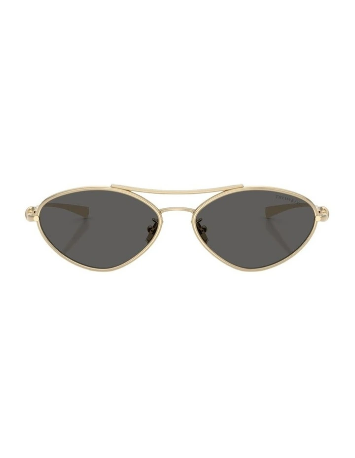 Metal Sunglasses in Gold image 2