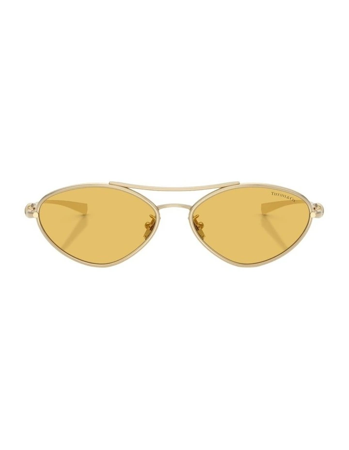 Metal Sunglasses in Gold image 1