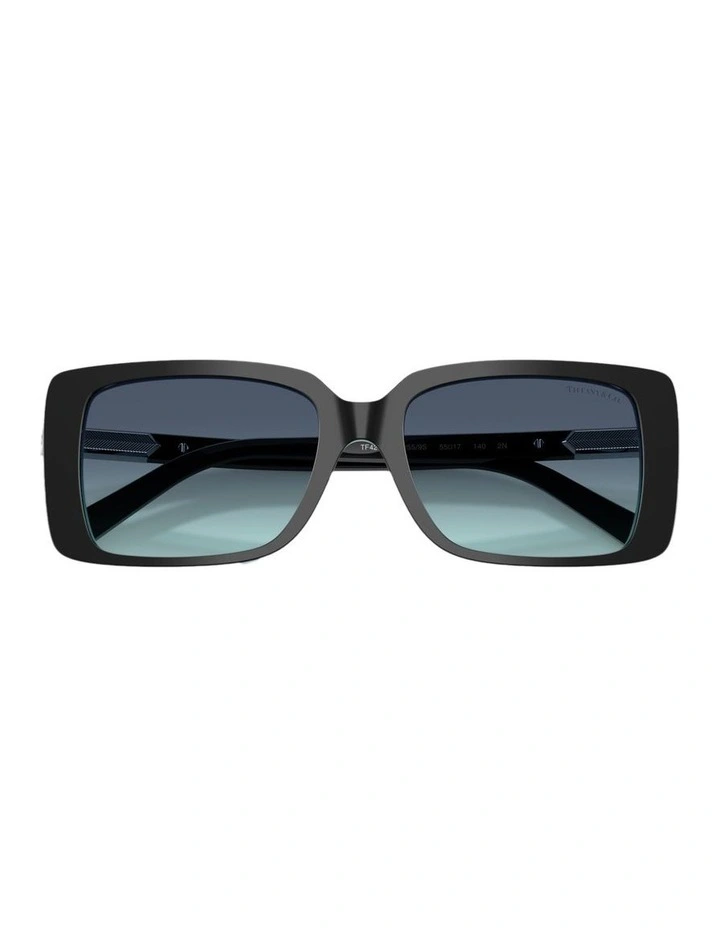 Acetate Sunglasses in Black image 3