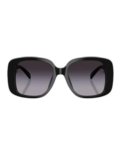 Acetate Sunglasses in Black