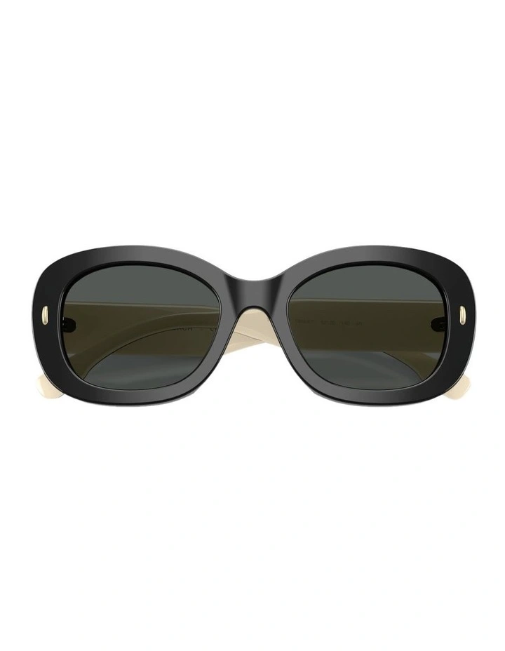 Acetate Sunglasses in Black image 3