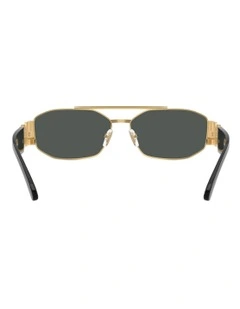 Metal Sunglasses in Gold