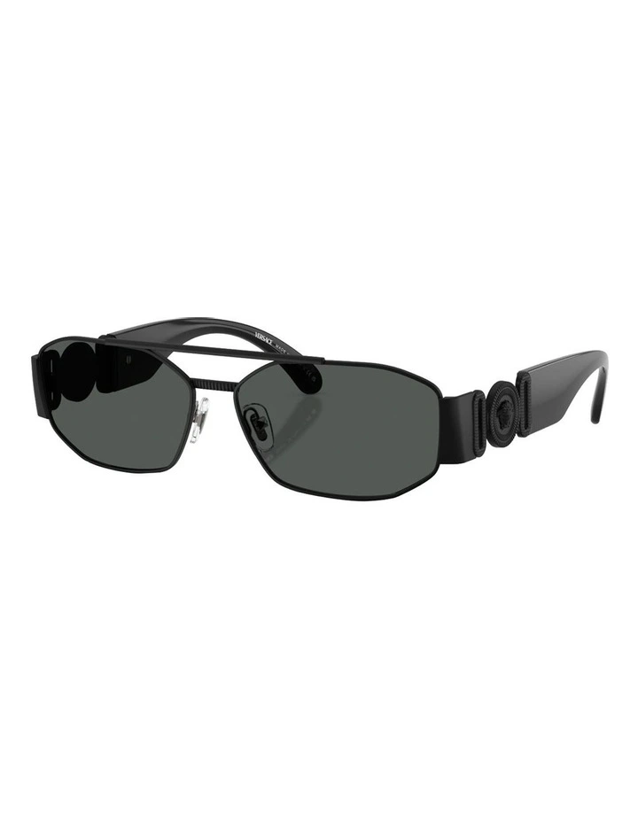 Metal Sunglasses in Black image 1