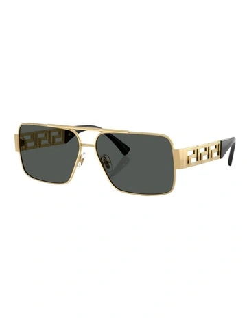 Metal Sunglasses in Gold
