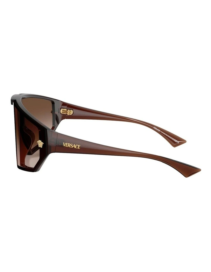 Versace Injected Sunglasses in Brown image 3