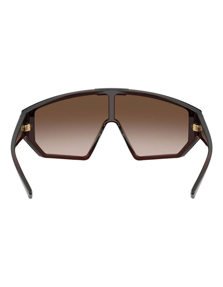 Versace Injected Sunglasses in Brown image 4